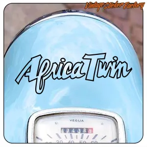 Pegatina AFRICA TWIN para moto trail