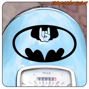AUTOCOLLANT BATMAN SATAN. ACHETEZ DES AUTOCOLLANTS EN VINYLE.