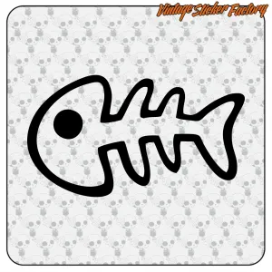 Decorative aquatic vinyl sticker