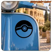 AUTOCOLLANT BALLE POKEMON. ACHETEZ DES AUTOCOLLANTS EN VINYLE.