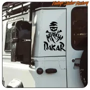 AUTOCOLLANT PIRATE DAKAR. ACHETEZ DES AUTOCOLLANTS EN VINYLE.