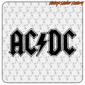 AC-DC 2 AUFKLEBER. KAUFEN SIE VINYLAUFKLEBER.