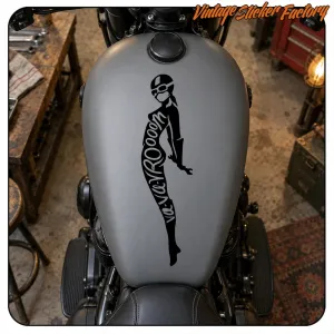 AUTOCOLLANT VA-VROOM. ACHETEZ DES AUTOCOLLANTS EN VINYLE.