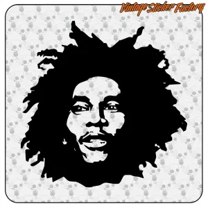 BOB MARLEY STICKER. BUY VINYL STICKERS.