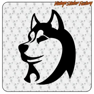 HUSKY -3 STICKER. BUY VINYL STICKERS.