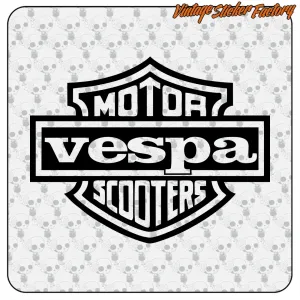 Pegatina Vespa Scooters | Vinilo para scooter