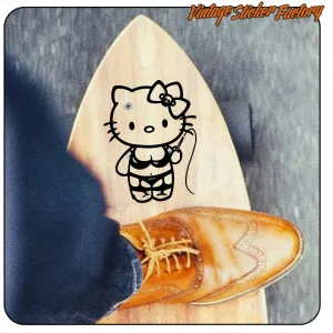 AUTOCOLLANT KITTY SADO. ACHETEZ DES AUTOCOLLANTS EN VINYLE.