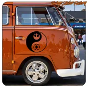 Star Wars Yin-Yang Aufkleber aus Vinyl