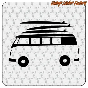 T1 SURF AUFKLEBER. KAUFEN SIE VINYLAUFKLEBER.