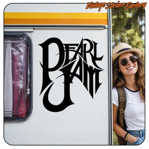 PEARL JAM -4 AUFKLEBER. KAUFEN SIE VINYLAUFKLEBER.