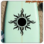 TRIBAL SUN -5 STICKER. BUY VINYL STICKERS.