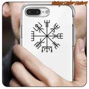 Vegvísir sticker for camper decoration