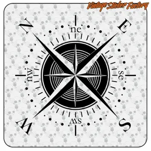 AUTOCOLLANT ROSE DE VENTS VV1086. ACHETEZ DES AUTOCOLLANTS EN VINYLE.
