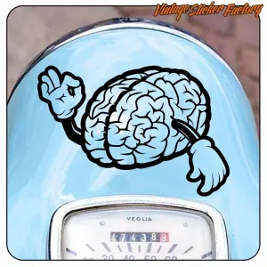 Pegatina CEREBRO. Comprar pegatinas.