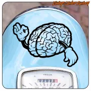 AUTOCOLLANT CERVEAU. ACHETEZ DES AUTOCOLLANTS EN VINYLE.