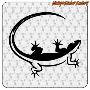 TRIBAL GECKO AUFKLEBER. KAUFEN SIE VINYLAUFKLEBER.