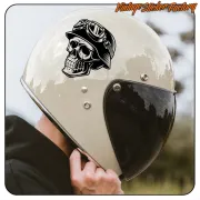 Pegatina Casco Calavera | Custom Culture