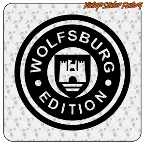 Pegatina Wolfsburg Edition modelo 2 | Vinilo para coche Volkswagen