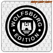 Pegatina Wolfsburg Edition modelo 2 | Vinilo para coche Volkswagen