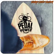 AUTOCOLLANT PEDAL POWER. ACHETEZ DES AUTOCOLLANTS EN VINYLE.