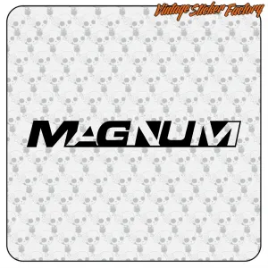 MAGNUM STICKER. BUY VINYL STICKERS.