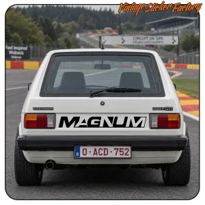 MAGNUM AUFKLEBER. KAUFEN SIE VINYLAUFKLEBER.