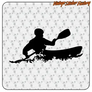 KAYAK WATERS STICKER. BUY VINYL STICKERS.