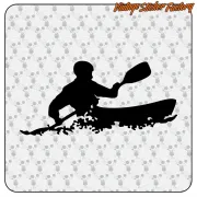 AUTOCOLLANT EAUX DE KAYAK. ACHETEZ DES AUTOCOLLANTS EN VINYLE.