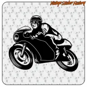 CAFE RACER AUFKLEBER. KAUFEN SIE VINYLAUFKLEBER.
