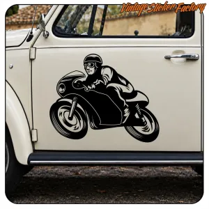 CAFE RACER STICKER. BUY VINYL STICKERS.