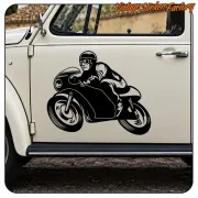 CAFE RACER AUFKLEBER. KAUFEN SIE VINYLAUFKLEBER.