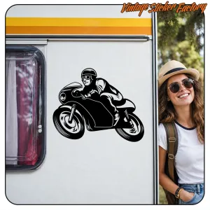 CAFE RACER STICKER. BUY VINYL STICKERS.