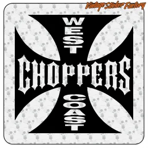 AUTOCOLLANT WEST COAST CHOPPERS. ACHETEZ DES AUTOCOLLANTS EN VINYLE.