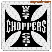 Pegatina WEST COAST CHOPPERS. Comprar pegatinas.