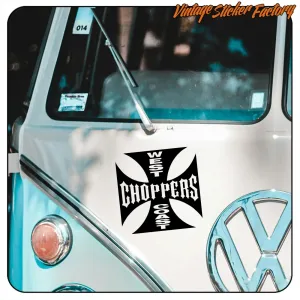 AUTOCOLLANT WEST COAST CHOPPERS. ACHETEZ DES AUTOCOLLANTS EN VINYLE.
