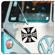 Pegatina WEST COAST CHOPPERS. Comprar pegatinas.