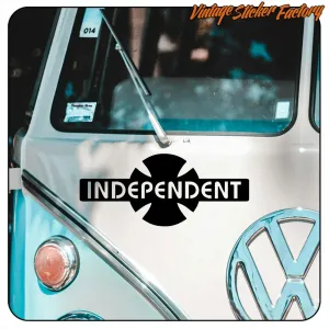 Pegatina INDEPENDENT de vinilo | Vintage Sticker Factory