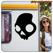 AUTOCOLLANT SKULLCANDY -2. ACHETEZ DES AUTOCOLLANTS EN VINYLE.