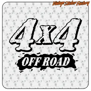 AUTOCOLLANT 4X4 OFF ROAD 6. ACHETEZ DES AUTOCOLLANTS EN VINYLE.