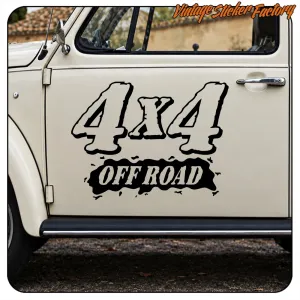 AUTOCOLLANT 4X4 OFF ROAD 6. ACHETEZ DES AUTOCOLLANTS EN VINYLE.