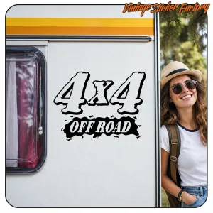AUTOCOLLANT 4X4 OFF ROAD 6. ACHETEZ DES AUTOCOLLANTS EN VINYLE.