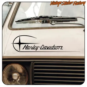 AUTOCOLLANT HARLEY DAVIDSON -12. ACHETEZ DES AUTOCOLLANTS EN VINYLE.
