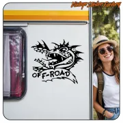Pegatina OFF ROAD DRAGON. Comprar pegatinas.