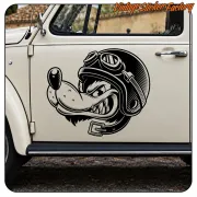 AUTOCOLLANT WOLF CAFE RACER. ACHETEZ DES AUTOCOLLANTS EN VINYLE.