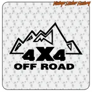 AUTOCOLLANT 4X4 OFF ROAD 7. ACHETEZ DES AUTOCOLLANTS EN VINYLE.
