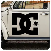 DC AUFKLEBER. KAUFEN SIE VINYLAUFKLEBER.