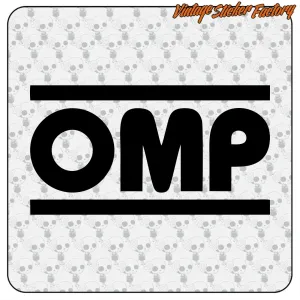 Pegatina OMP. Comprar pegatinas.