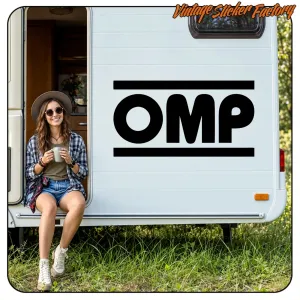 OMP STICKER. BUY VINYL STICKERS.