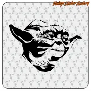 Sticker Yoda Star Wars | Vintage Sticker Factory