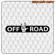 OFF ROAD 4x4 Aufkleber aus geschnittenem Vinyl